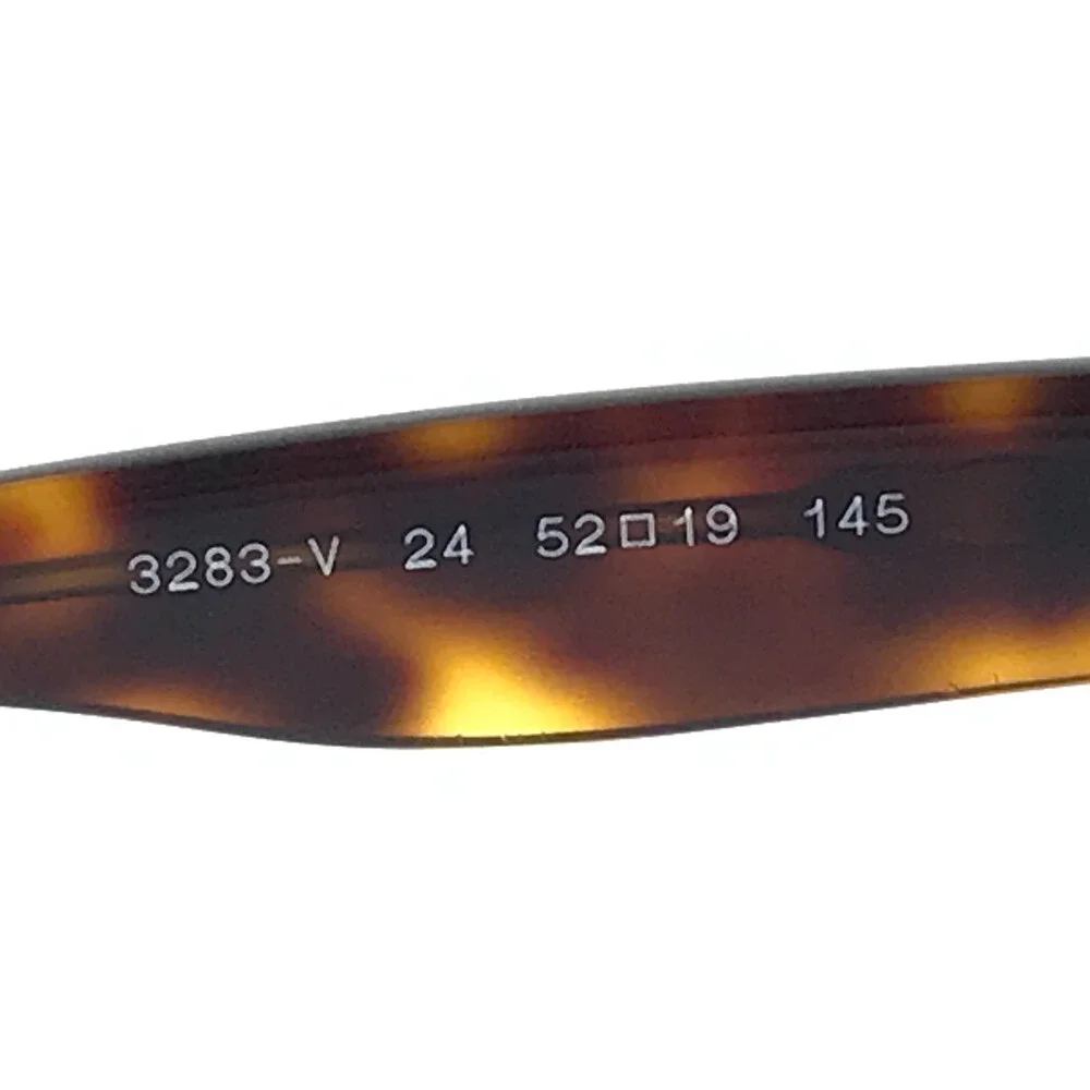 Persol Eyeglasses Frames 3238-V 24 Tortoise Brown Square Full Rim 52-19-145